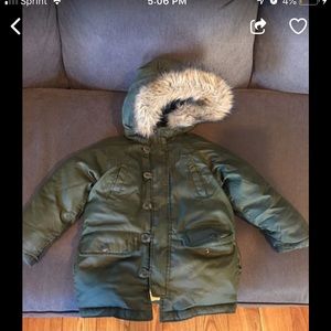Gap puffer jacket